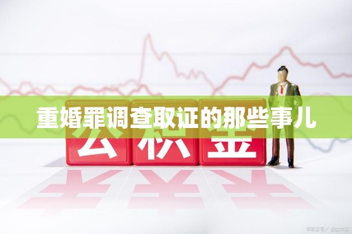 漳浦重婚罪调查取证的那些事儿